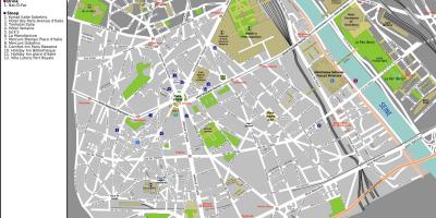 نقشہ کے 13th arrondissement پیرس کے