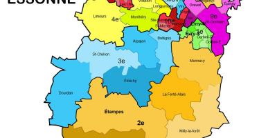 نقشہ کے Essonne